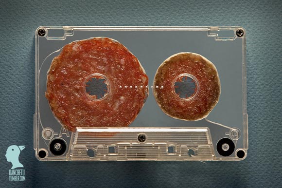 objetos cotidianos hechos con comida