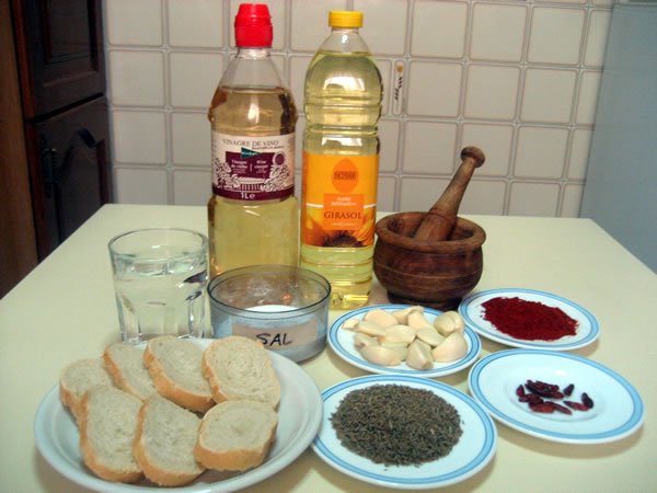 ingredientes receta mojo picón