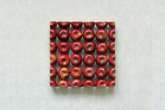 Arte con verduras por Sakir Gokcebag