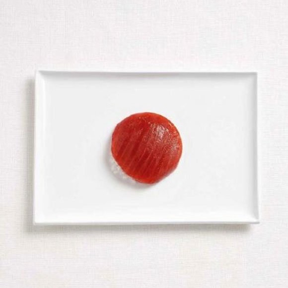banderas hechas con comida