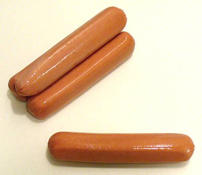 Salchicas hot-dog