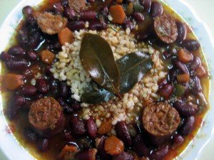 Guiso de alubias