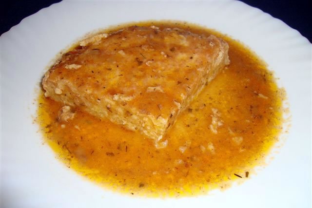 Tortilla en salsa