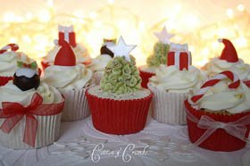 cupcakes navidad