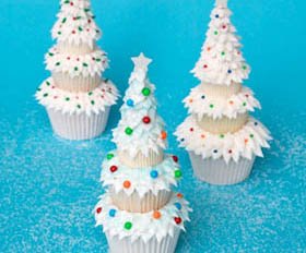cupcakes navidad
