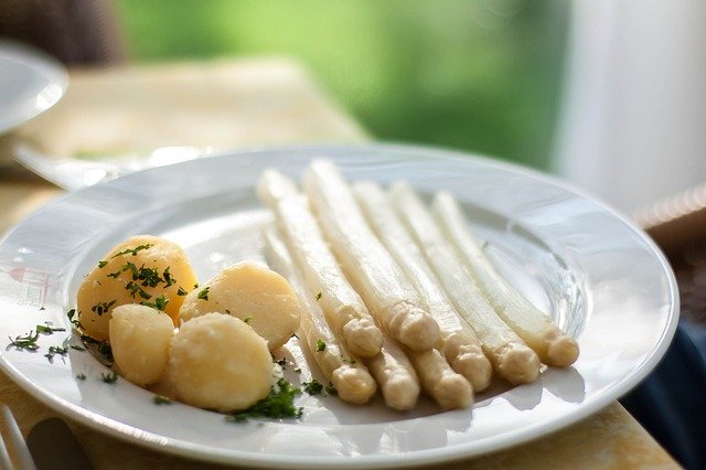espárragos blancos