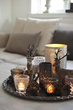ideas centros de mesa navidad