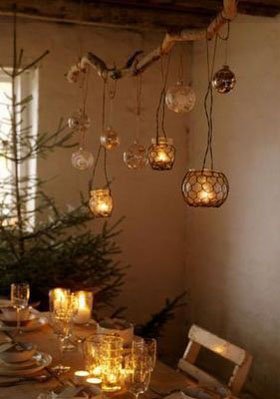 mesas decoradas navidad