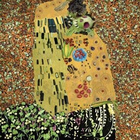 obras de artes clasicas hechas con comida