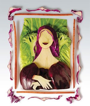arte con vegetales arte con vegetales
