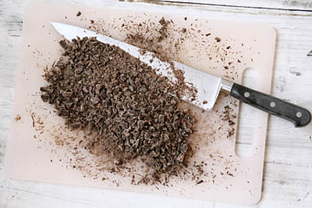 virutas de chocolate