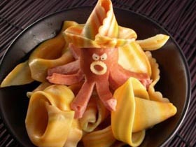 comidas divertidas, presentaciones creativas de platos