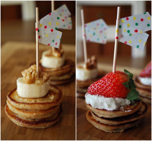 comidas divertidas, presentaciones creativas de platos