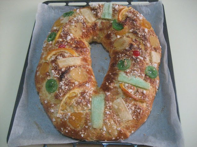 roscon de reyes paso a paso