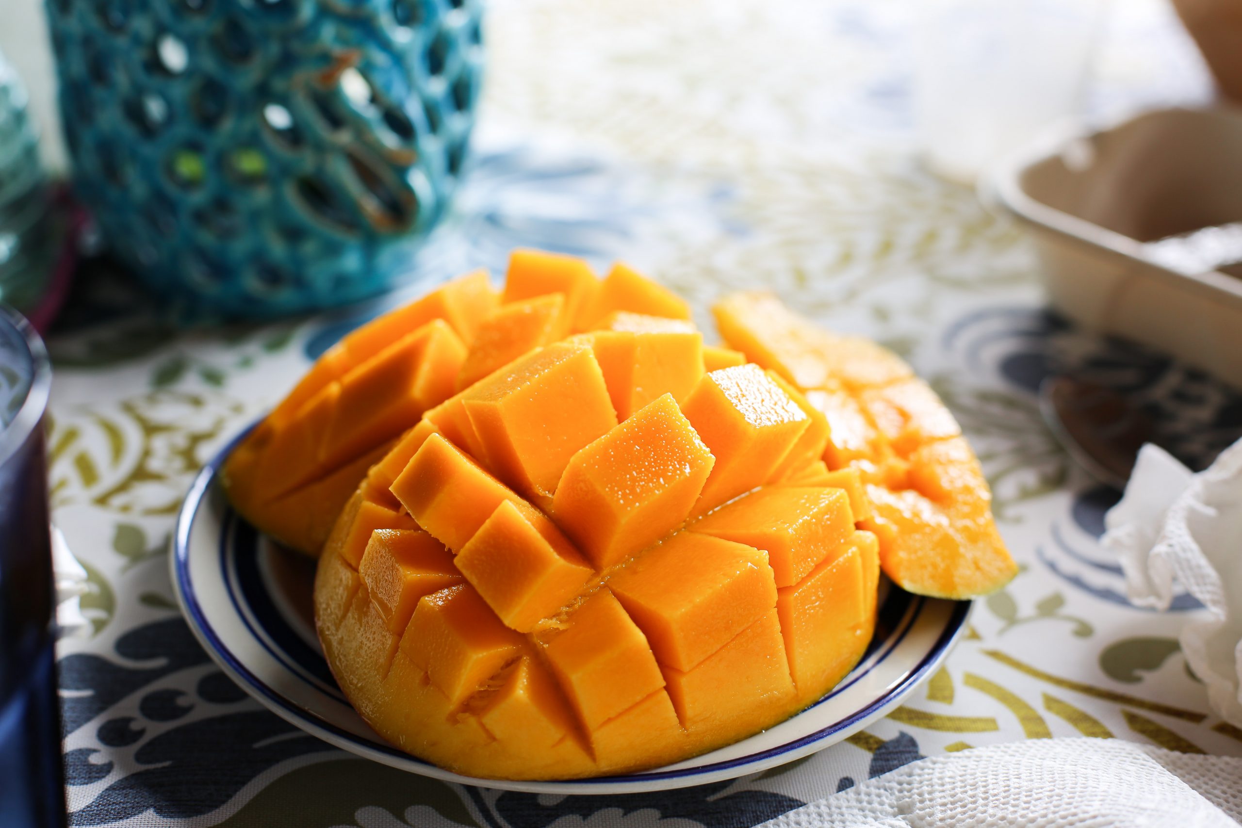 mango caramelizado