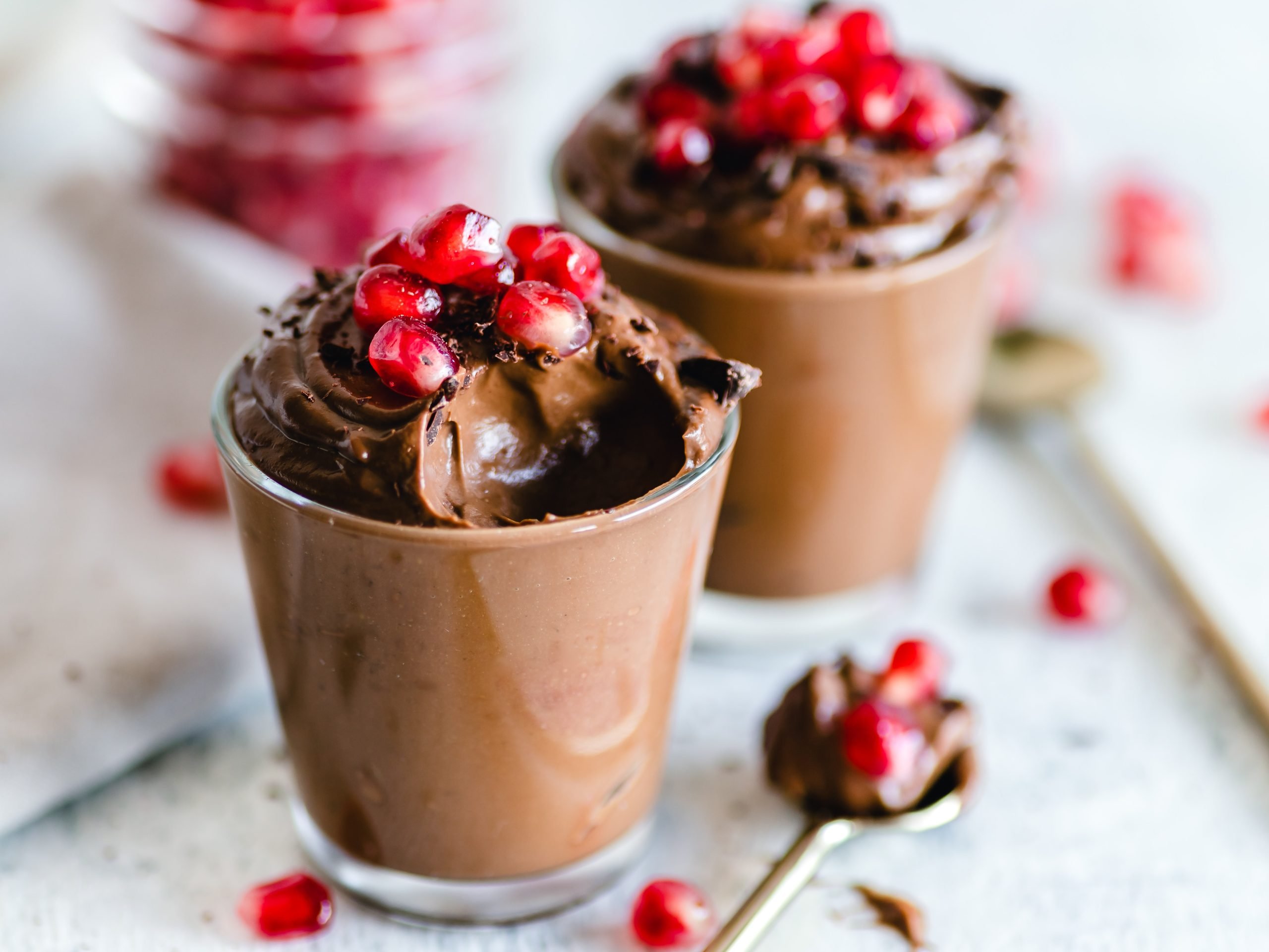 mousse de chocolate