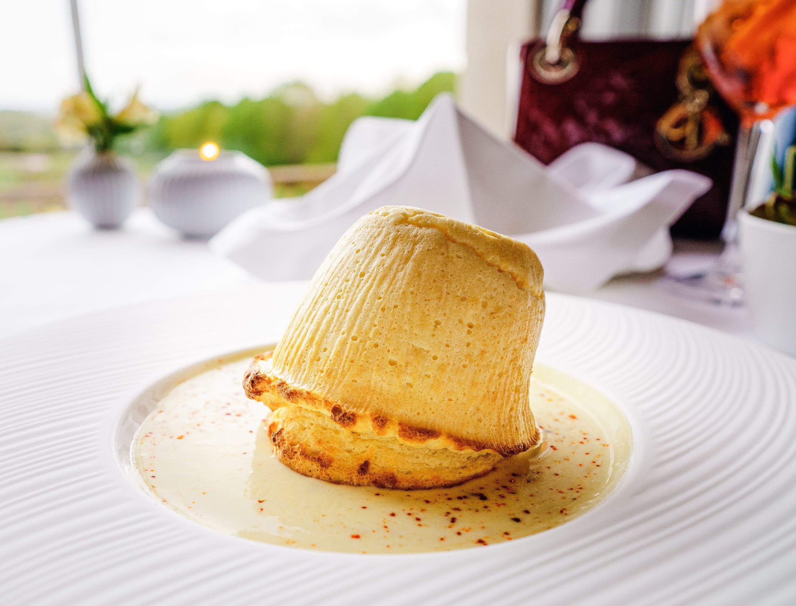 souffle de pollo
