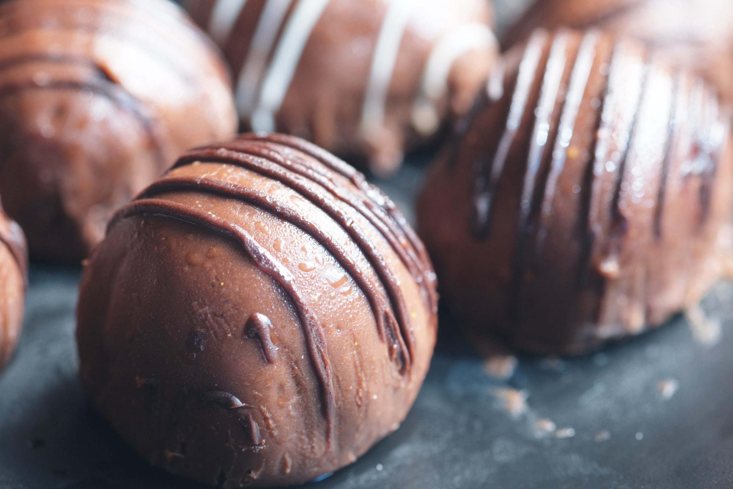 trufas de chocolate
