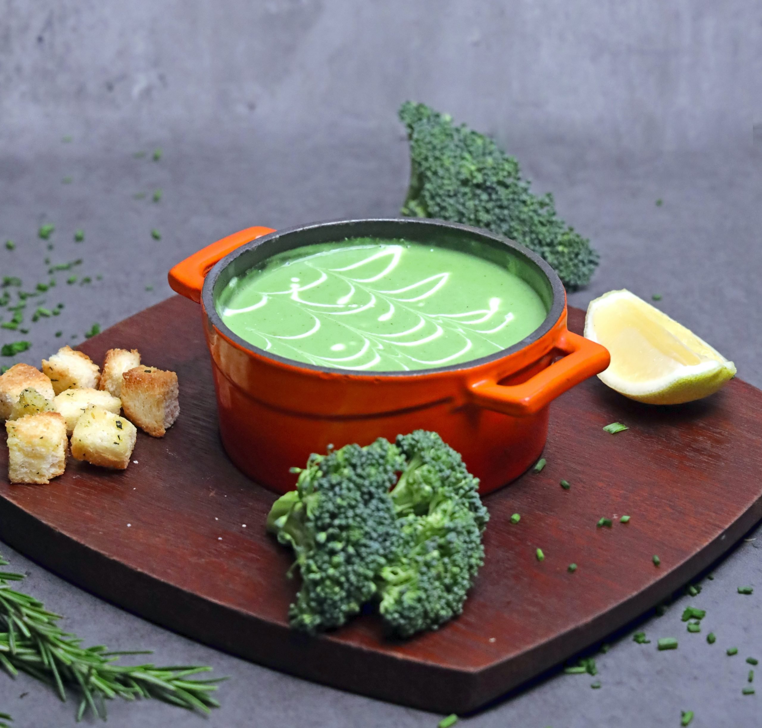 crema de brocoli
