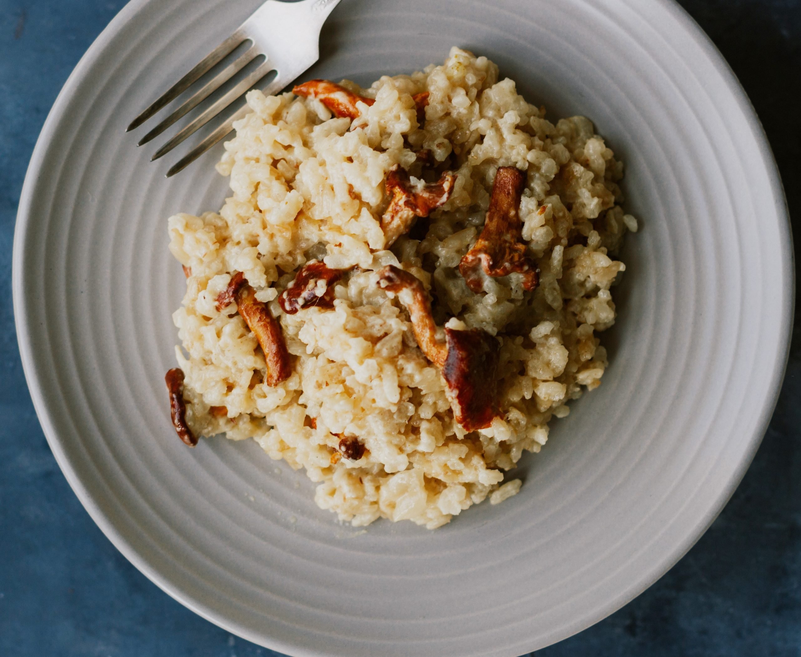 risotto de champiñones