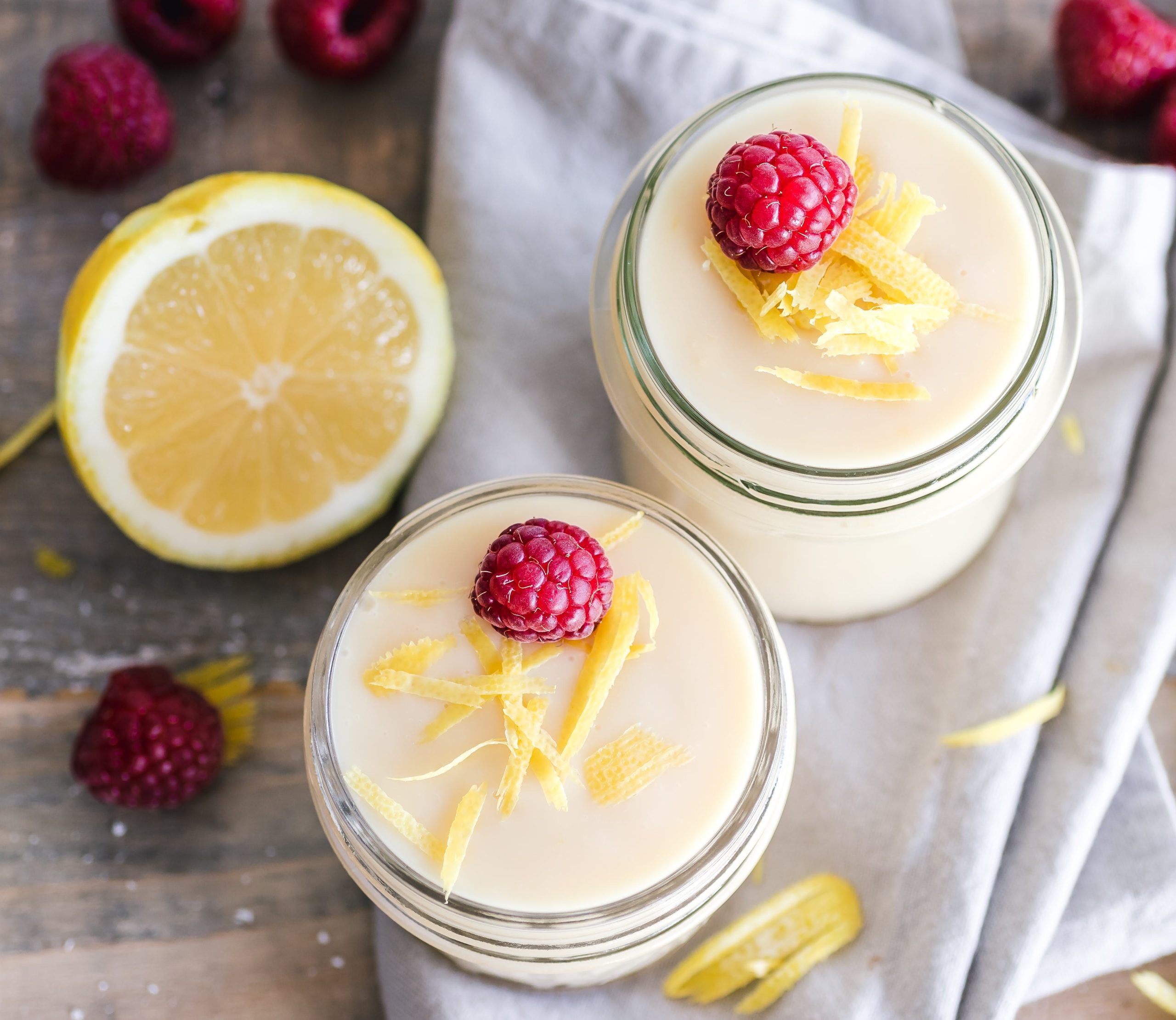 mousse de limón