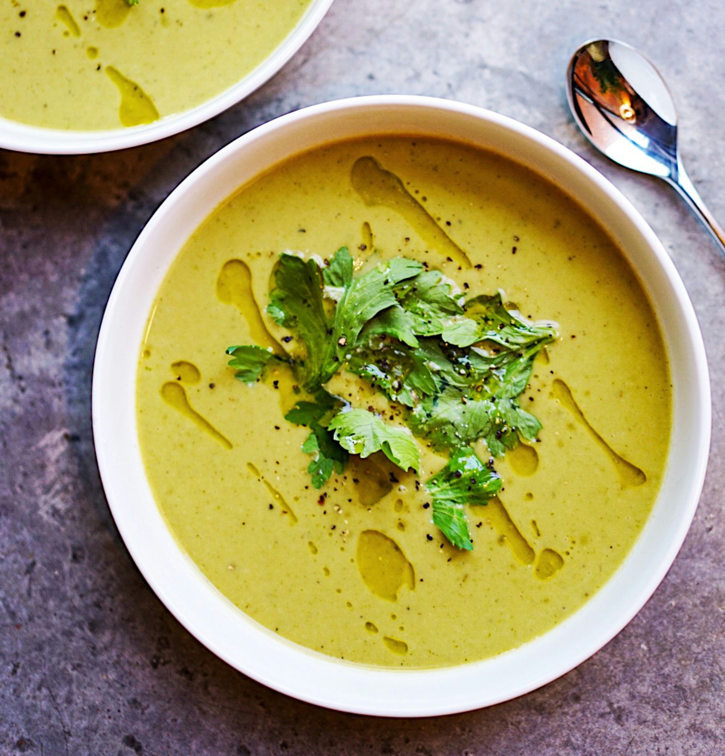 sopa de espárragos