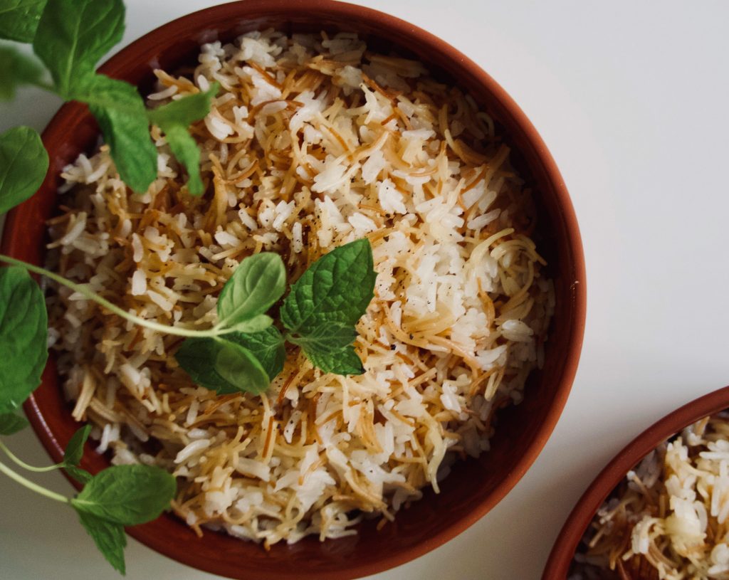 arroz con almendras
