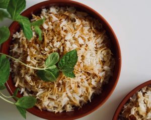 arroz con almendras